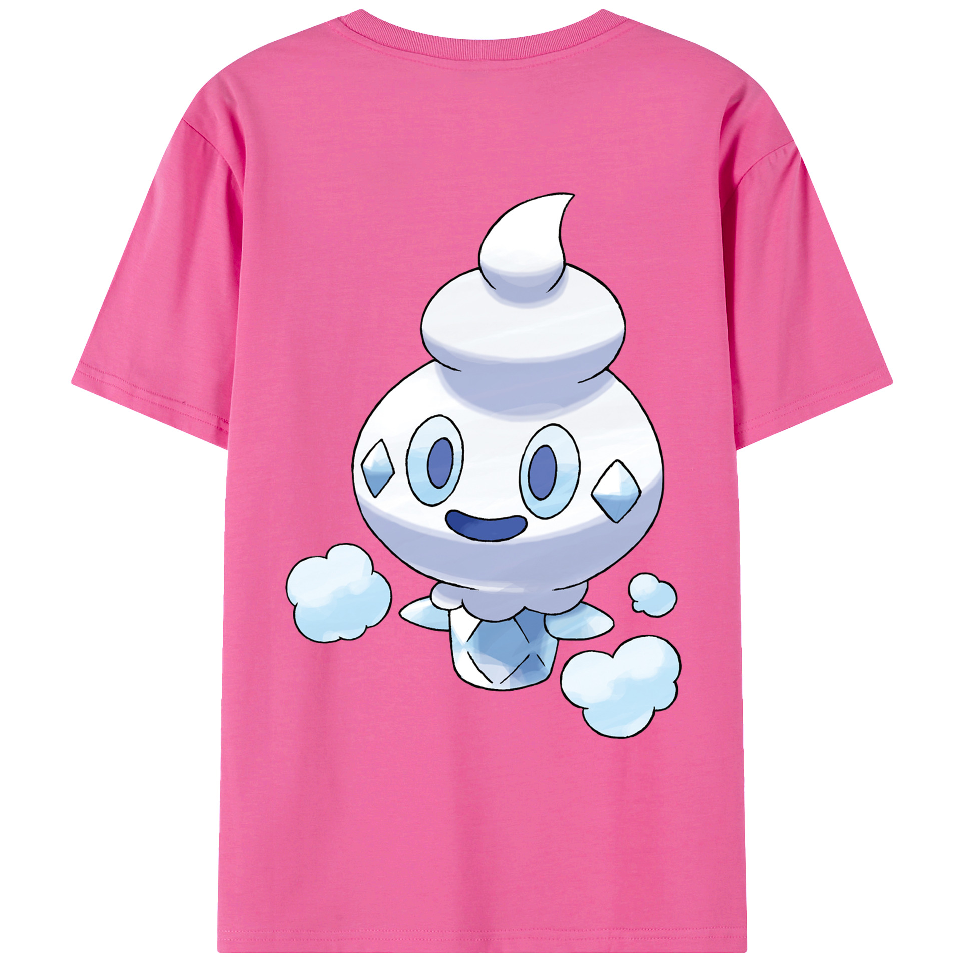 （画像用） ポケットモンスター Pokémon レディース半袖Tシャツ(バックプリント)